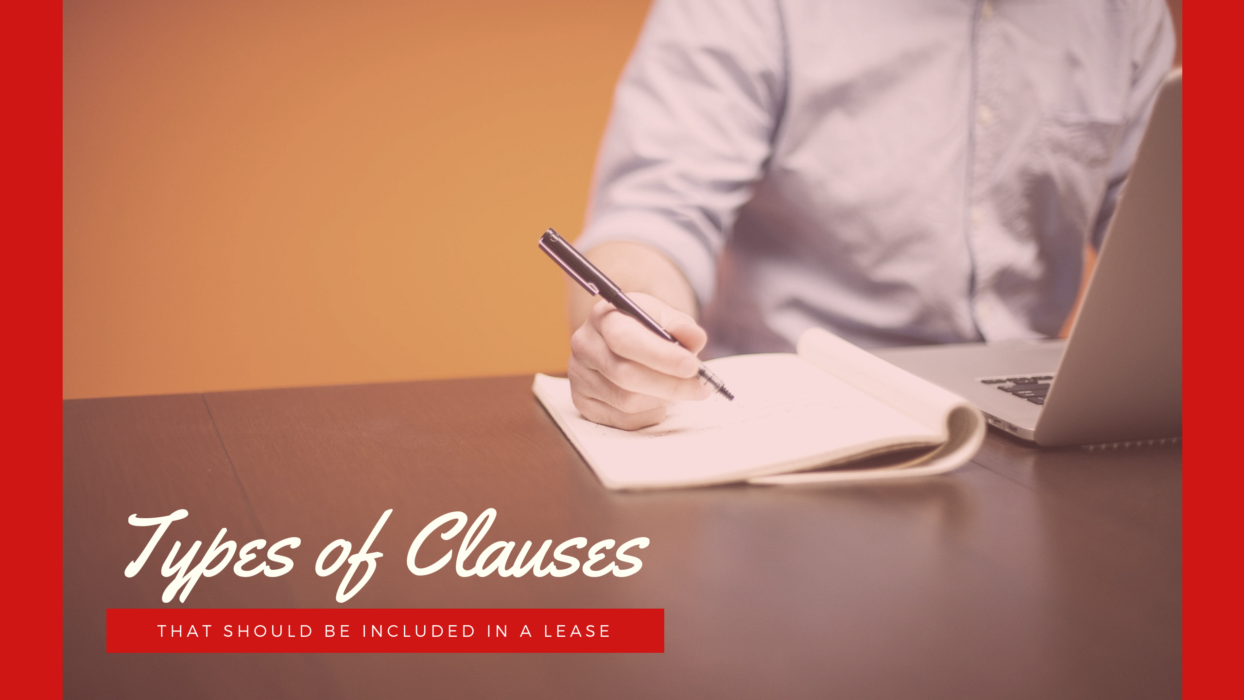 What Types of Clauses Should Be Included in a Lease in Colorado Springs?